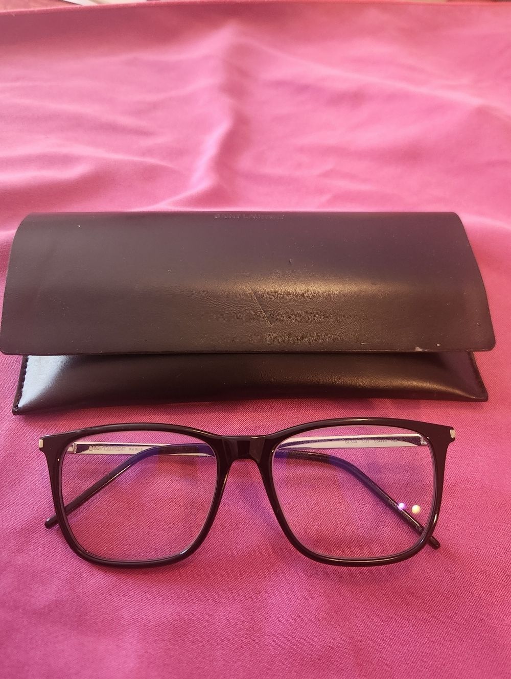 Saint Laurent SL 345 Eyeglasses And Case